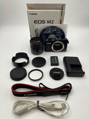Kit obiettivo canon eos - m2, +