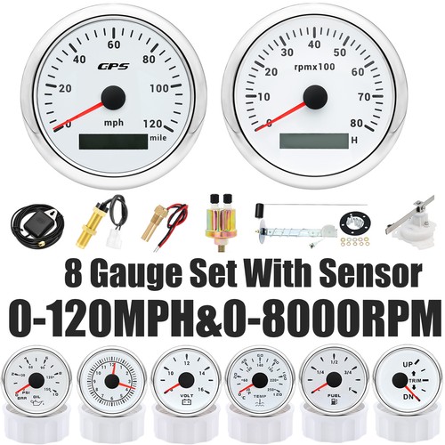 Set calibri 85mm bianco gps - calibri,