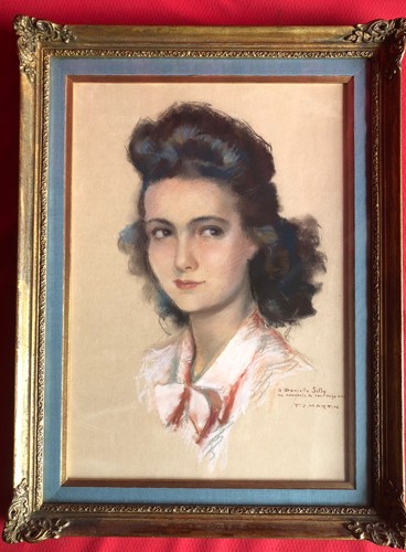 Martin quadro ritratto di - j,