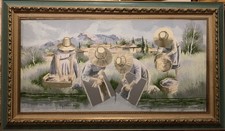 Giampietro TUGNOLI - Olio su tela - 60x120 . Certificato di autenticità