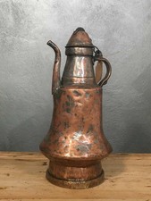 Brocca rame e stagno acqua o vino XIX secolo