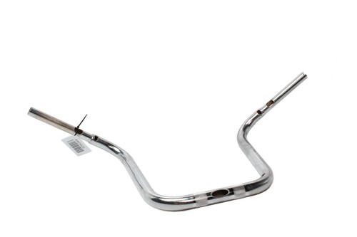 Manubrio cromato zigrinato