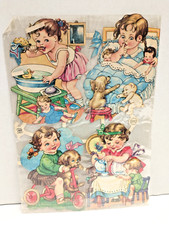 Lotto bambole di carta