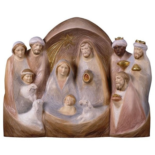 Statua gruppo della - della, natività