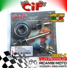 KIT INGRANAGGI RAPPORTI ALLUNGATI PER CIAO SI BRAVO CON VARIATORE - CIF 10055-K