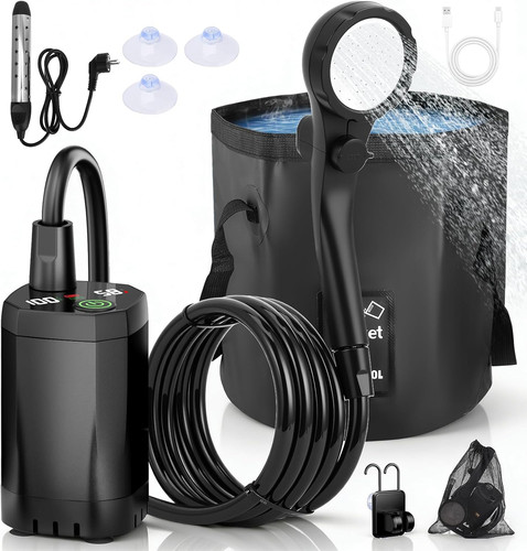 Doccia campeggio con - da,