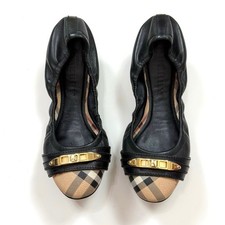 Ballerine Burberry Haymarket