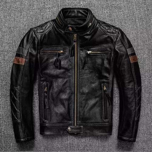 Giacca pelle uomo - giacca,