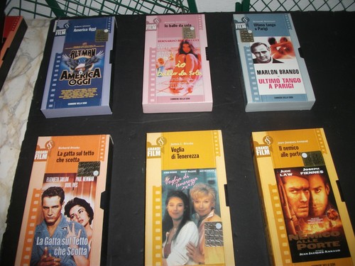 Lotto vhs film - vhs,