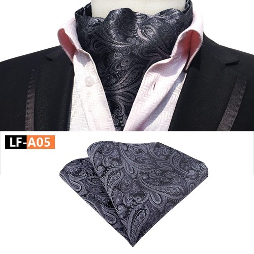 Cravatta uomo classica ascot - cravatta,