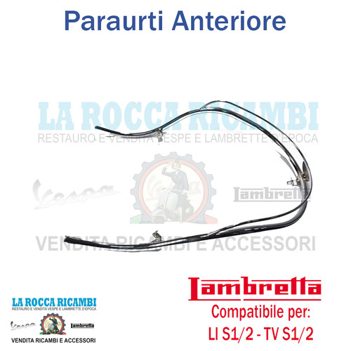 Paraurti anteriore lambretta - paraurti,