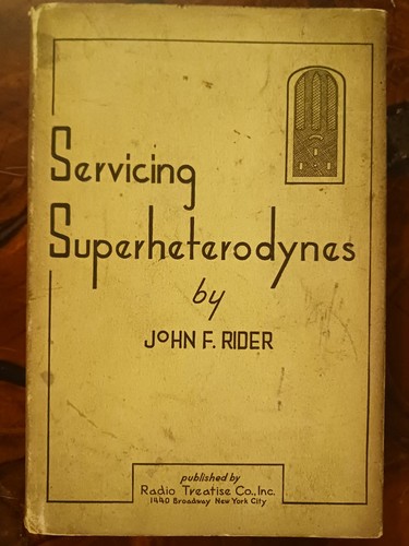 Servicing superheterodynes - servicing,