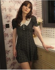 Abito Anna Sui nero bianco