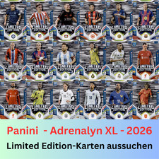 Figurine Panini FIFA 365 Adrenalyn XL 2026 Edizione Limitata / PREMIUM / GOLD / XXL