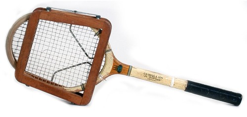 Antica racchetta tennis - racchetta, da