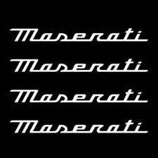 KIT 4 ADESIVI MASERATI PINZE