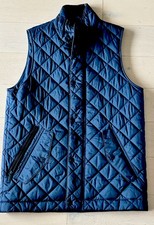 Barbour Quilted Vest Navy