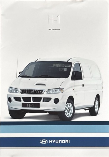 Hyundai depliant brochure - depliant,
