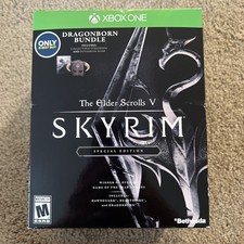 The Elder Scrolls V: Skyrim - Pacchetto Xbox One Dragonborn NUOVO sigillato! 
