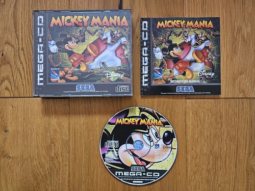 Sega mega mickey mania pal - mega, cd