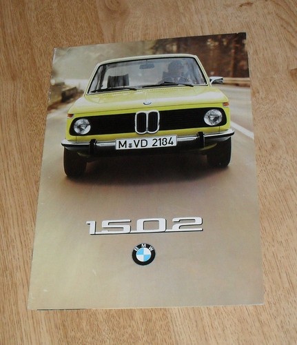 Brochure bmw 1502 - brochure,