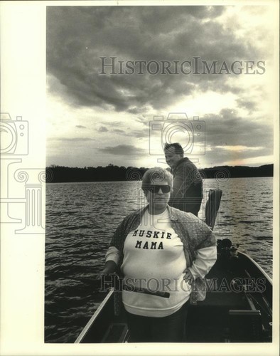 1990 press photo diane petzke - press,