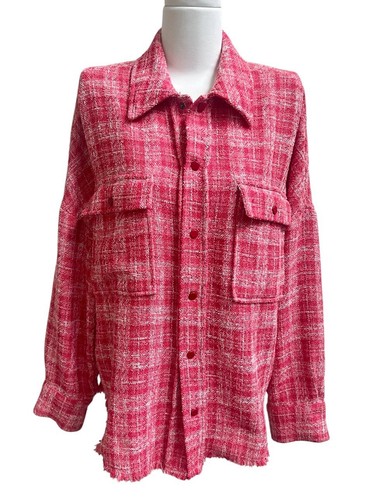 Giacca zara rosso - rosa, a