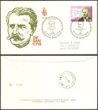 fdc venetia 1983 565it Desanctis af roma