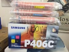 3 + 1 Toner originali Samsung Giallo / Magenta / Ciano nuovi  + 1 Ciano omaggio