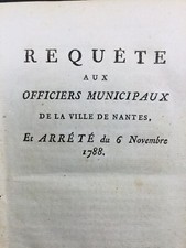 Nantes en 1788 Varsavaux