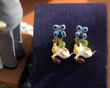 Orecchini A Chiodo Dorati