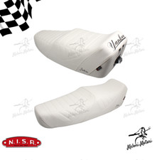 Sella NISA Yankee bianca vespa px 125/150/200 e serie arcobaleno