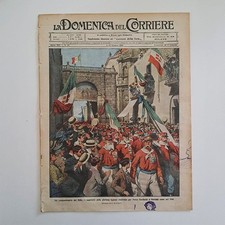 domenica del corriere 1910 n°23 ● GARIBALDINI A MARSALA ANNIVERSARIO DEI MILLE