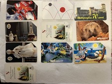 Schede Telefoniche Italiane SIP Carte Telefoniche Rare 10 PZ.  Tiratura Limitat