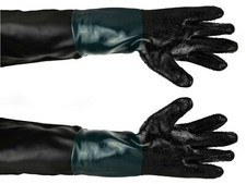 Guanti in coppia per sabbiatrice professionale GUANTI PER CABINA 60 cm