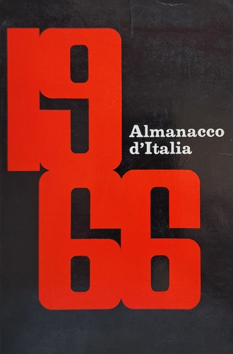 Almanacco italia 1966 casa - almanacco, d'italia