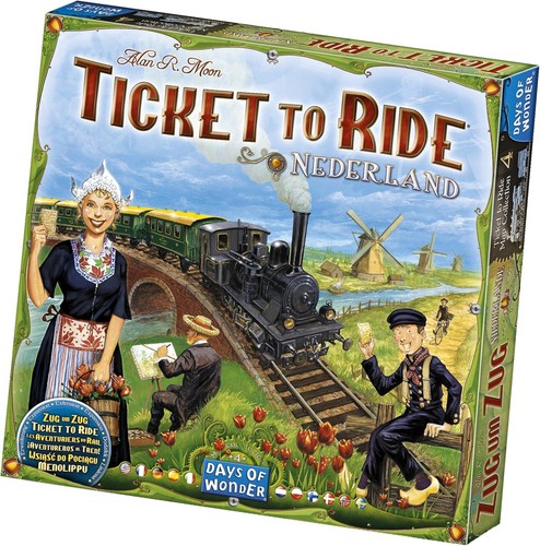 Ticket ride nederland mappa - nederland,