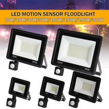 FARETTO a LED 50W 100W AC220V impermeabile per esterni con SENSORE di movimento.