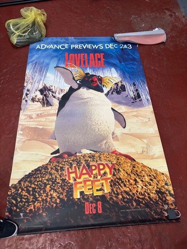 Happy feet cinema - happy, banner