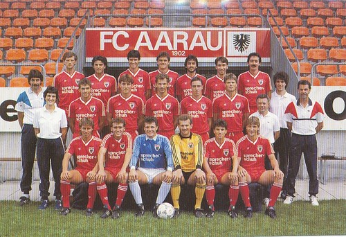 Calcio squadra aarau - squadra,