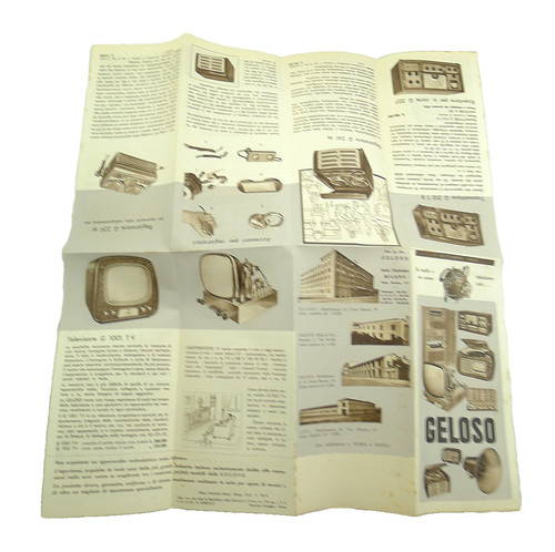 Brochure pubblicità vintage - pubblicità,