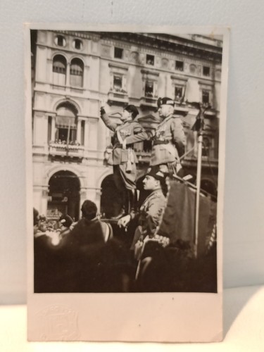 Mussolini cartolina - mussolini,