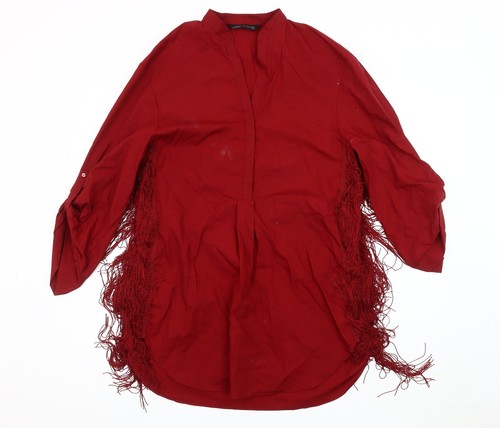 Blusa donna zara con frange - zara,