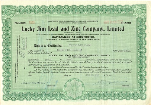 Canada 1937 lucky - canada,