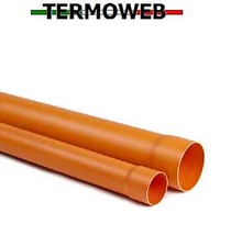 TUBO PVC ARANCIO PLASTICA