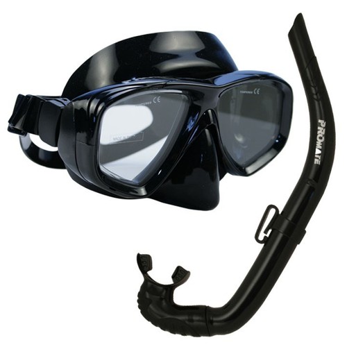 Set maschera snorkeling pesca