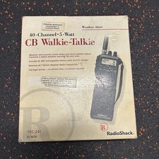 Radioshack walkie talkie - cb,