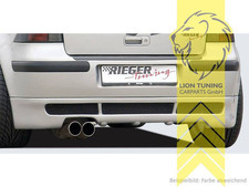 Diffusore spoiler posteriore Rieger per VW Golf 4 Berlina 