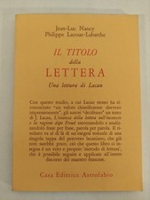 Il Titolo Della Lettera