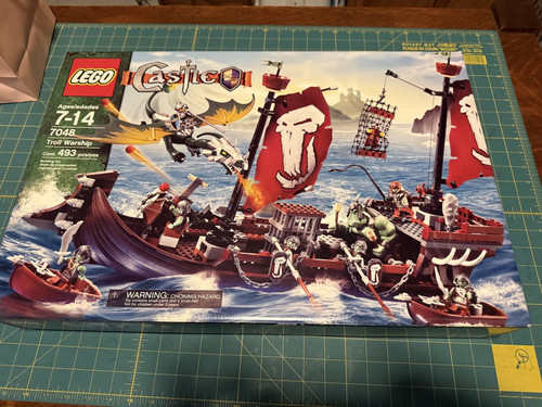 Lego castle troll warship - castle:,